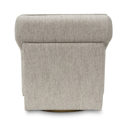 Cadence Swivel Armchair - Light Grey