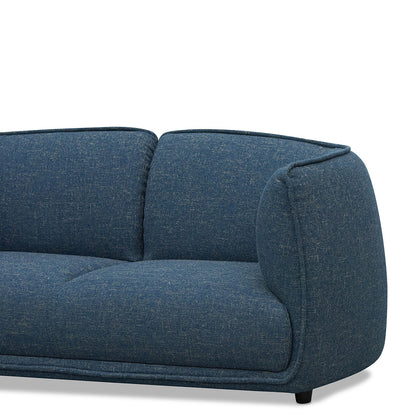 Chapman 2 Seater Fabric Sofa - Dark Blue