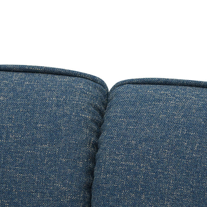 Chapman 2 Seater Fabric Sofa - Dark Blue