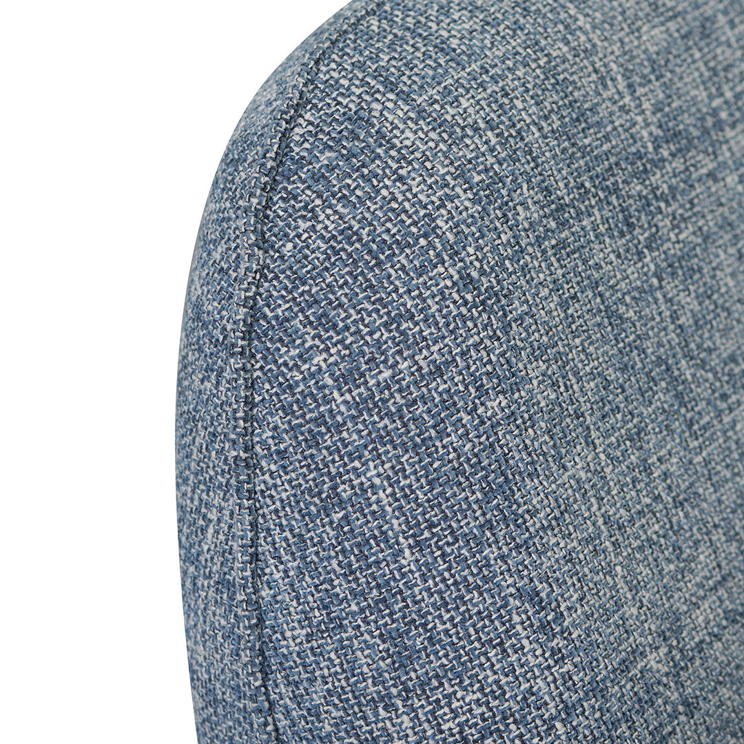 Dale Lounge Chair - Moss Blue