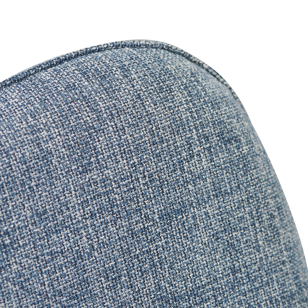 Dale Lounge Chair - Moss Blue