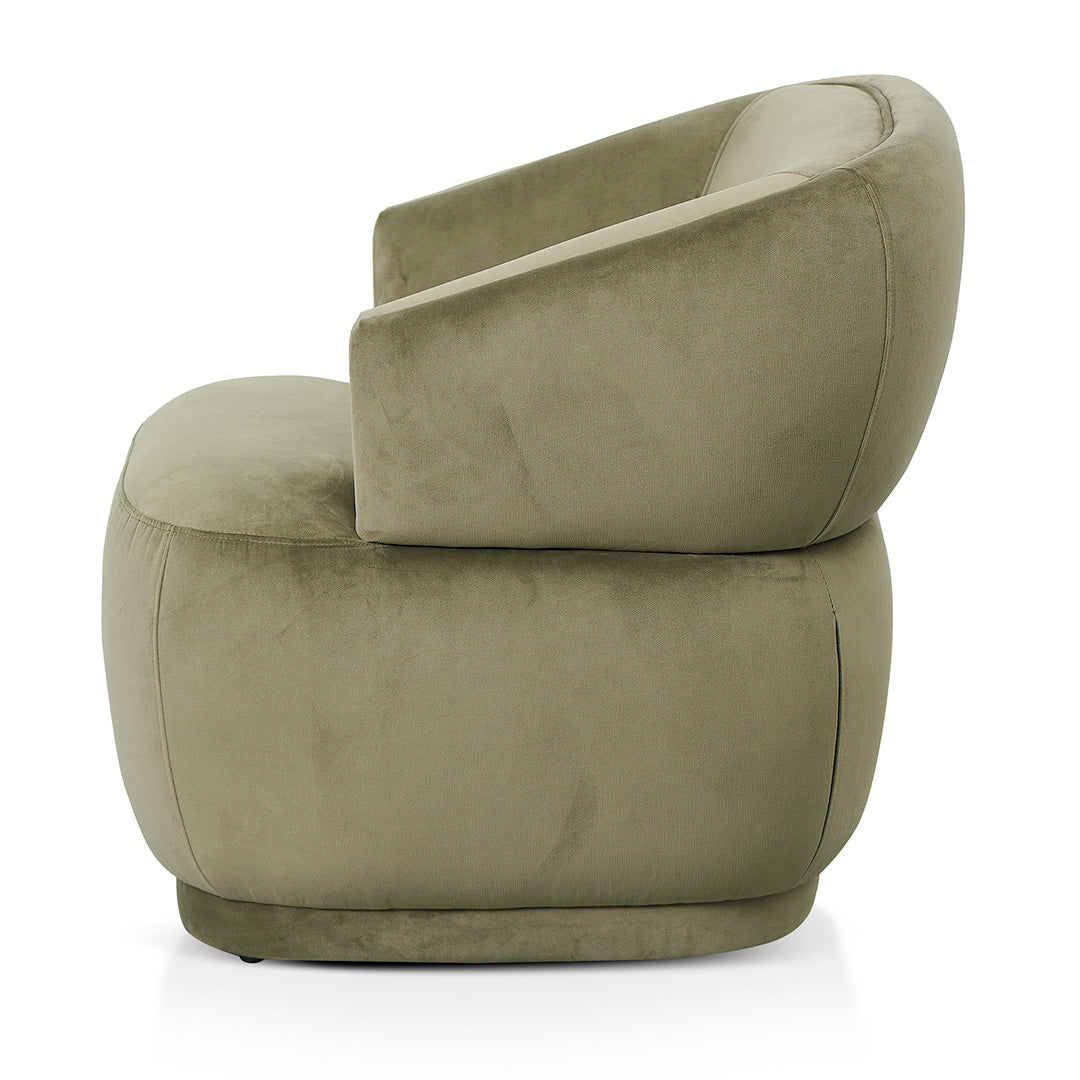 Brooke Fabric Armchair - Elegant Sage