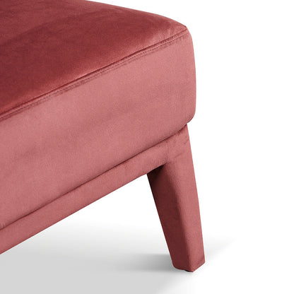 Daley Fabric Armchair - Elegant Plum