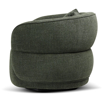 Arima Swivel Armchair - Moss Green