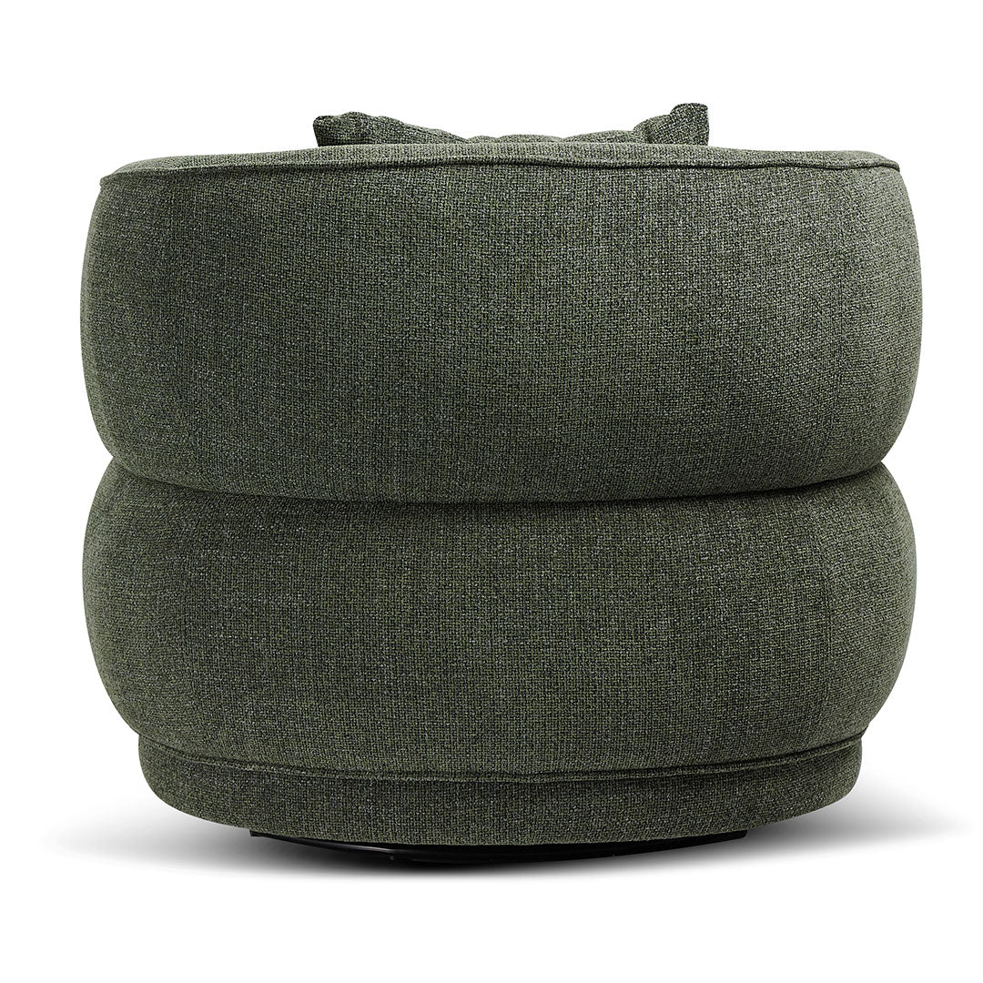 Arima Swivel Armchair - Moss Green