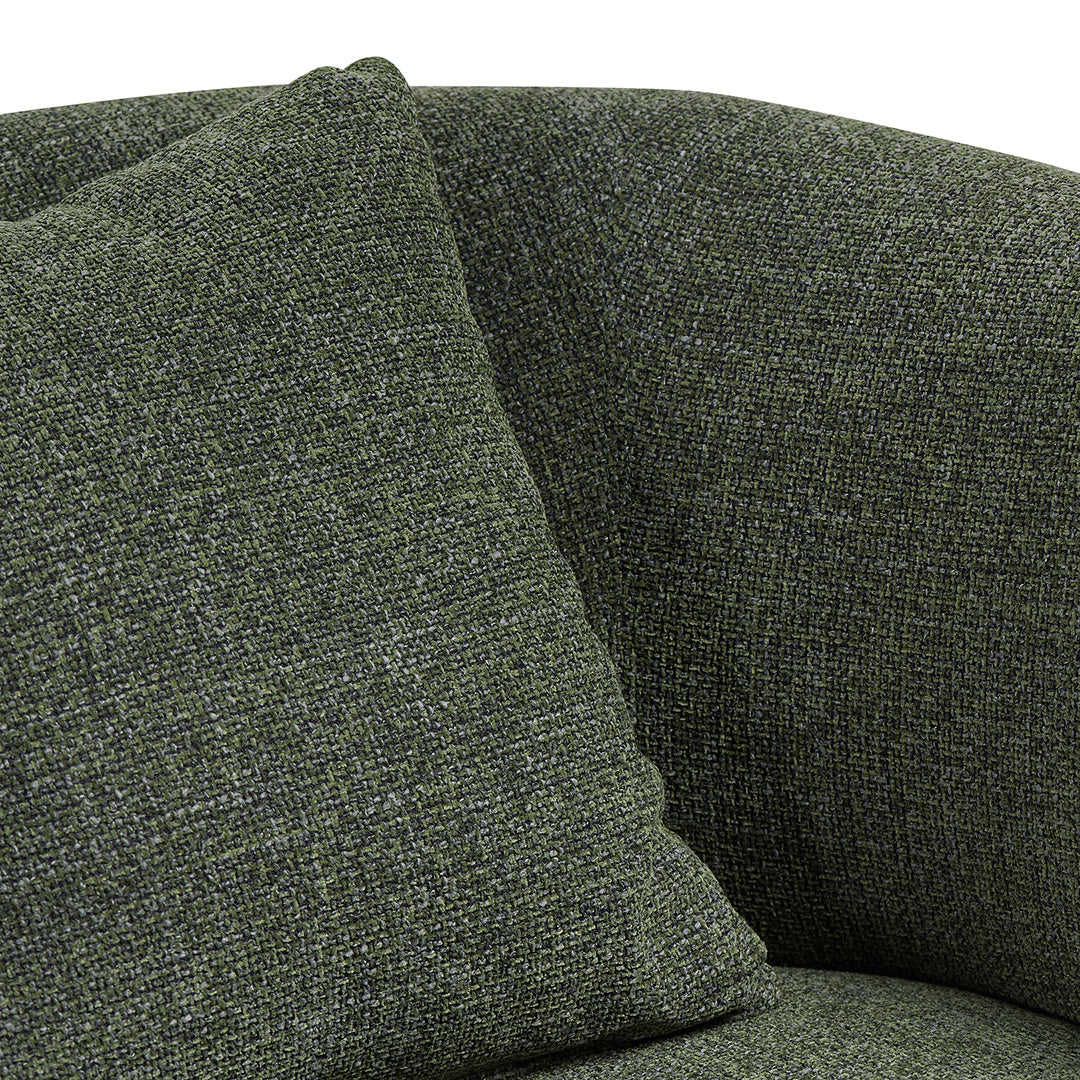 Arima Swivel Armchair - Moss Green
