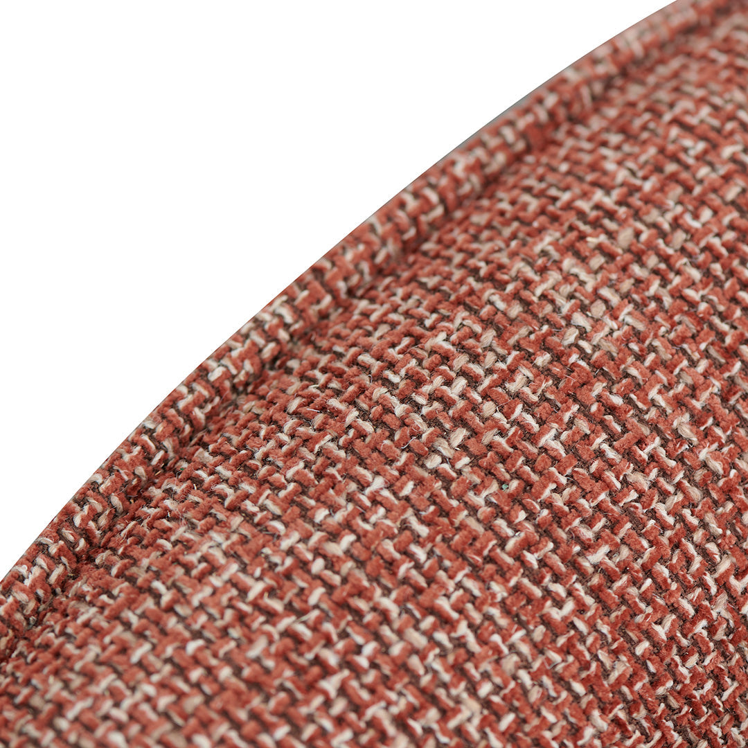 Arima Swivel Armchair - Moss Rust Orange