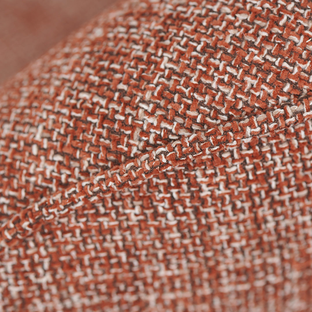 Arima Swivel Armchair - Moss Rust Orange