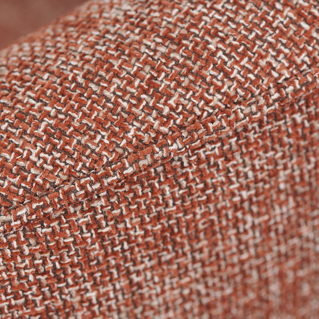 Arima Swivel Armchair - Moss Rust Orange