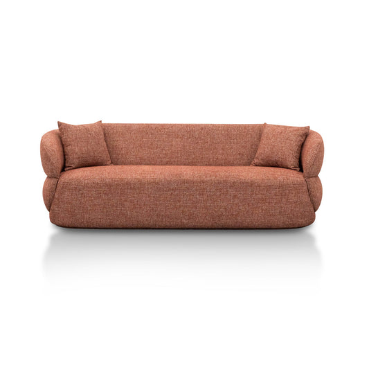 Arima 3 Seater Sofa - Moss Rust Orange