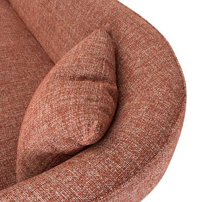 Arima 3 Seater Sofa - Moss Rust Orange