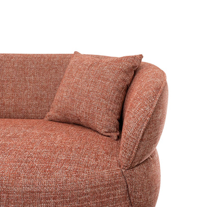Arima 3 Seater Sofa - Moss Rust Orange
