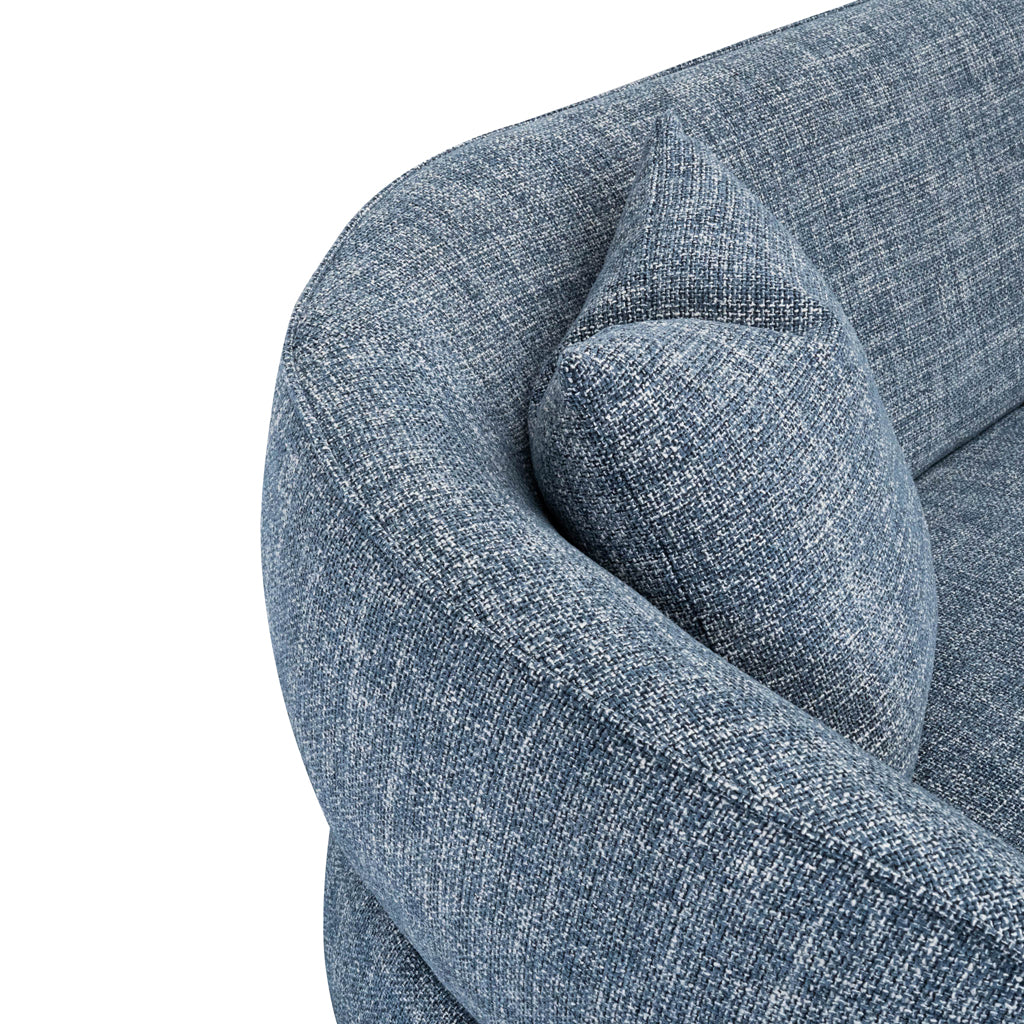 Arima 3 Seater Sofa - Moss Blue