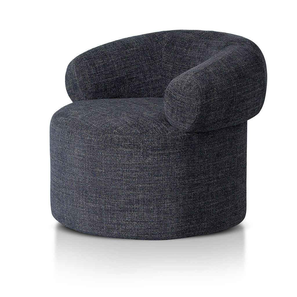 Caradoc Fabric Armchair - Moss Navy