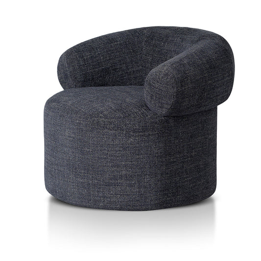 Caradoc Fabric Armchair - Moss Navy