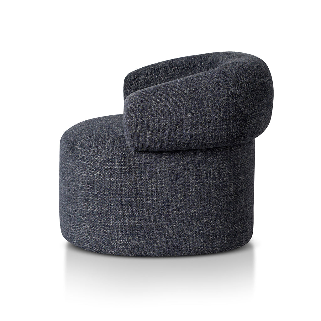 Caradoc Fabric Armchair - Moss Navy