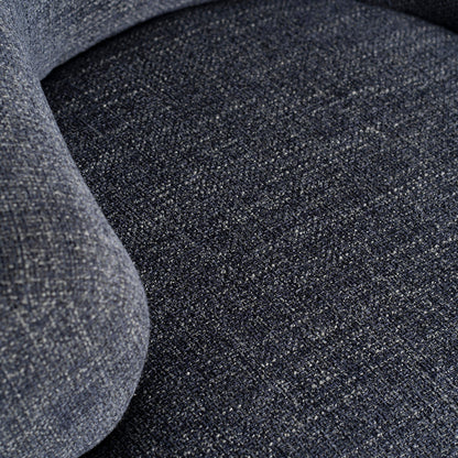 Caradoc Fabric Armchair - Moss Navy