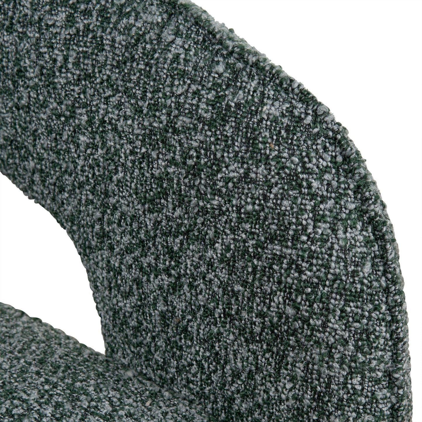 Cadence Swivel Armchair - Green Boucle