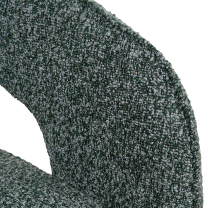 Cadence Swivel Armchair - Green Boucle