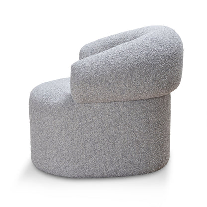 Caradoc Armchair - Light Grey Boucle