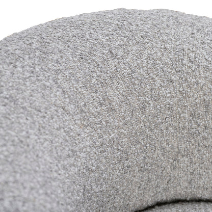 Caradoc Armchair - Light Grey Boucle