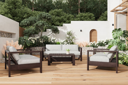 Armani 4pcs Outdoor Lounge Set - Royal Sand