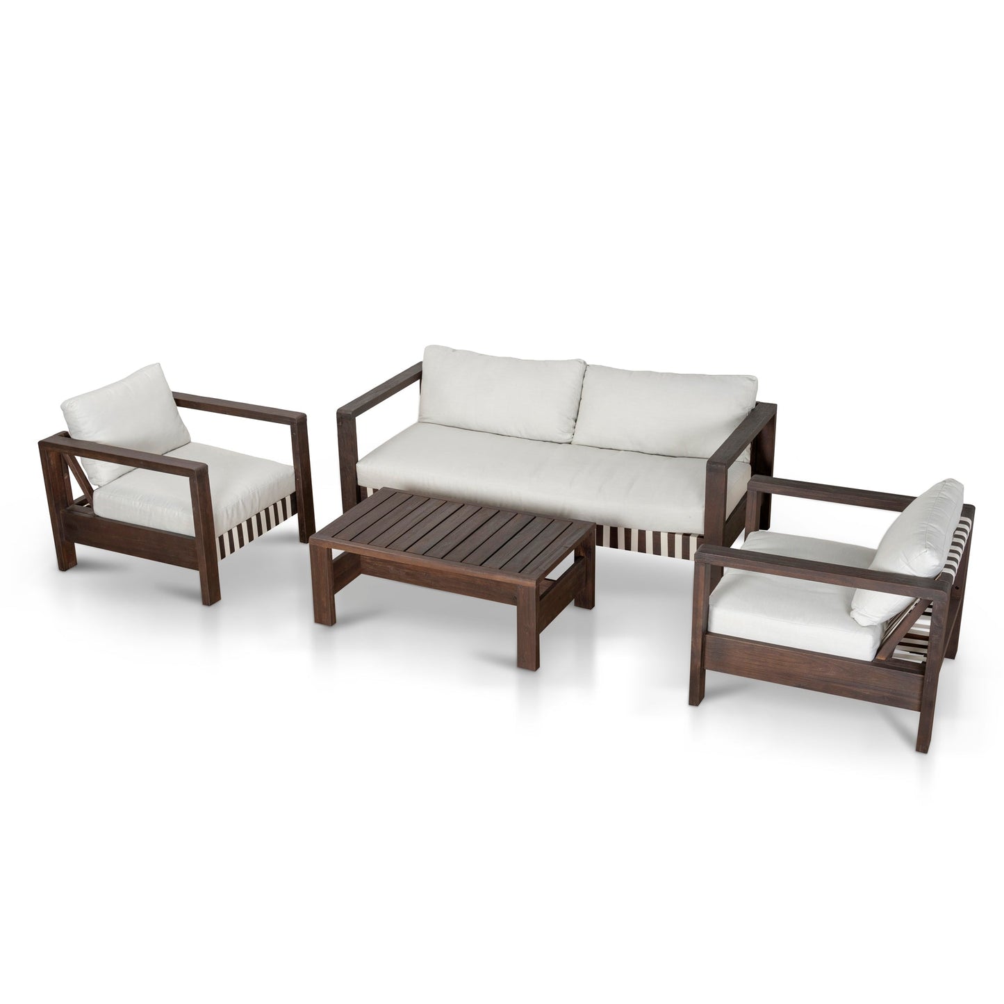 Armani 4pcs Outdoor Lounge Set - Royal Sand