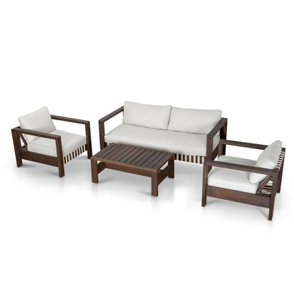 Armani 4pcs Outdoor Lounge Set - Royal Sand