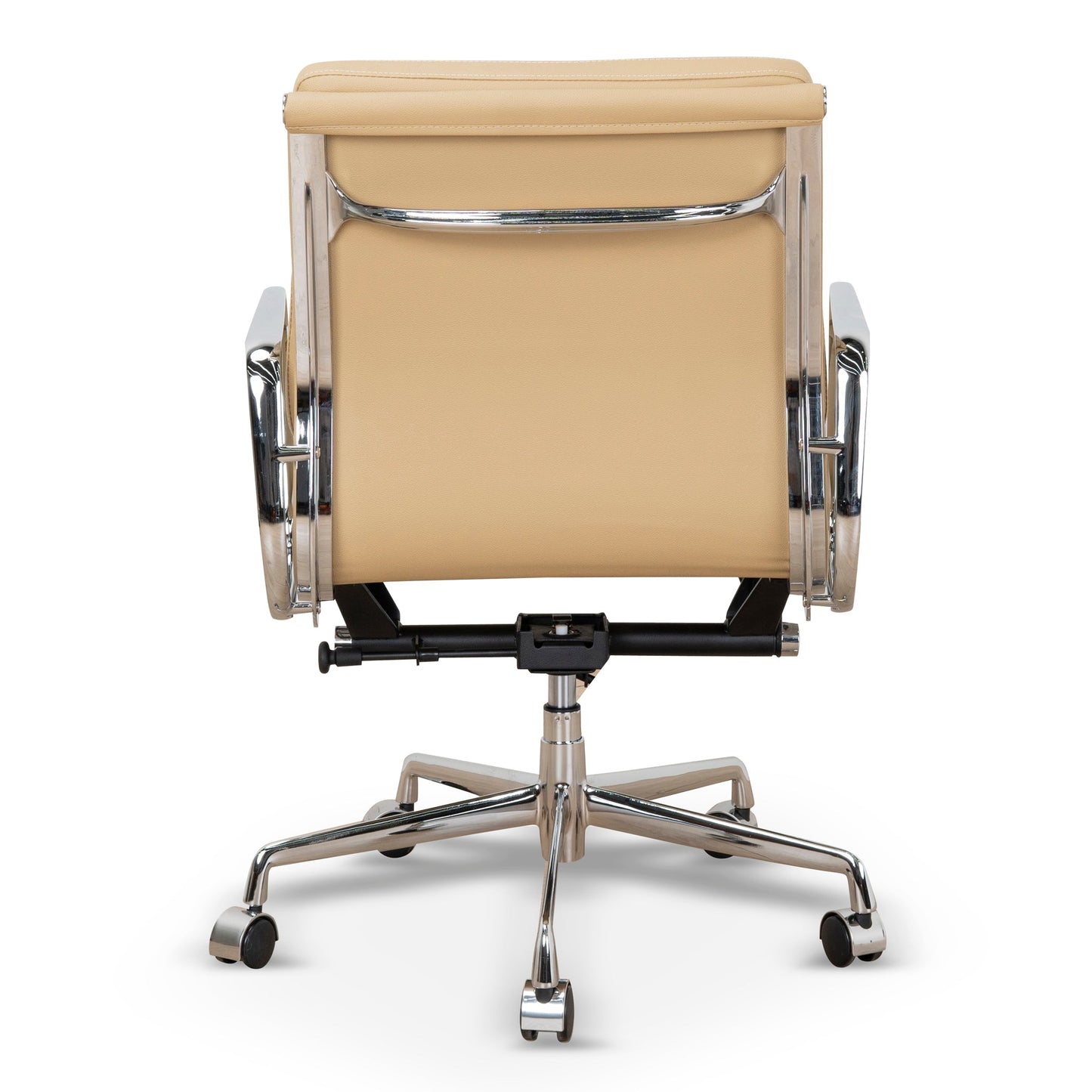 Ashton Low Back Office Chair - Light Brown Leather