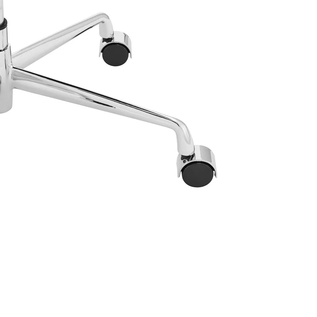 Ashton OC103W Low Back Office Chair - White Leather