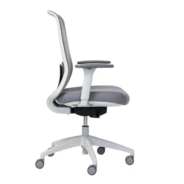 Buro Elan Mesh Ergonomic Office Chair - Light Grey