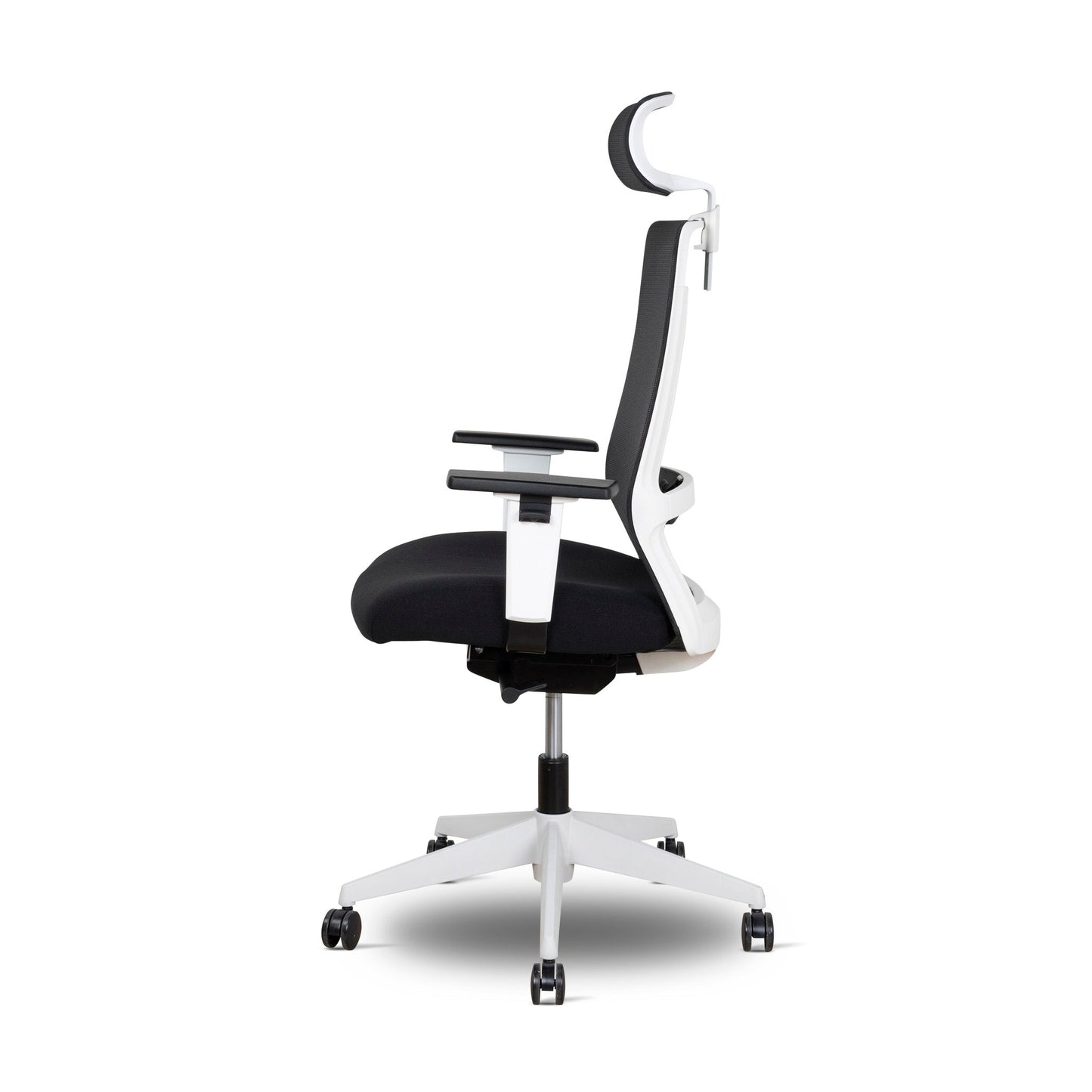 Bryce Mesh Ergonomic Office Chair with Headrest - Black