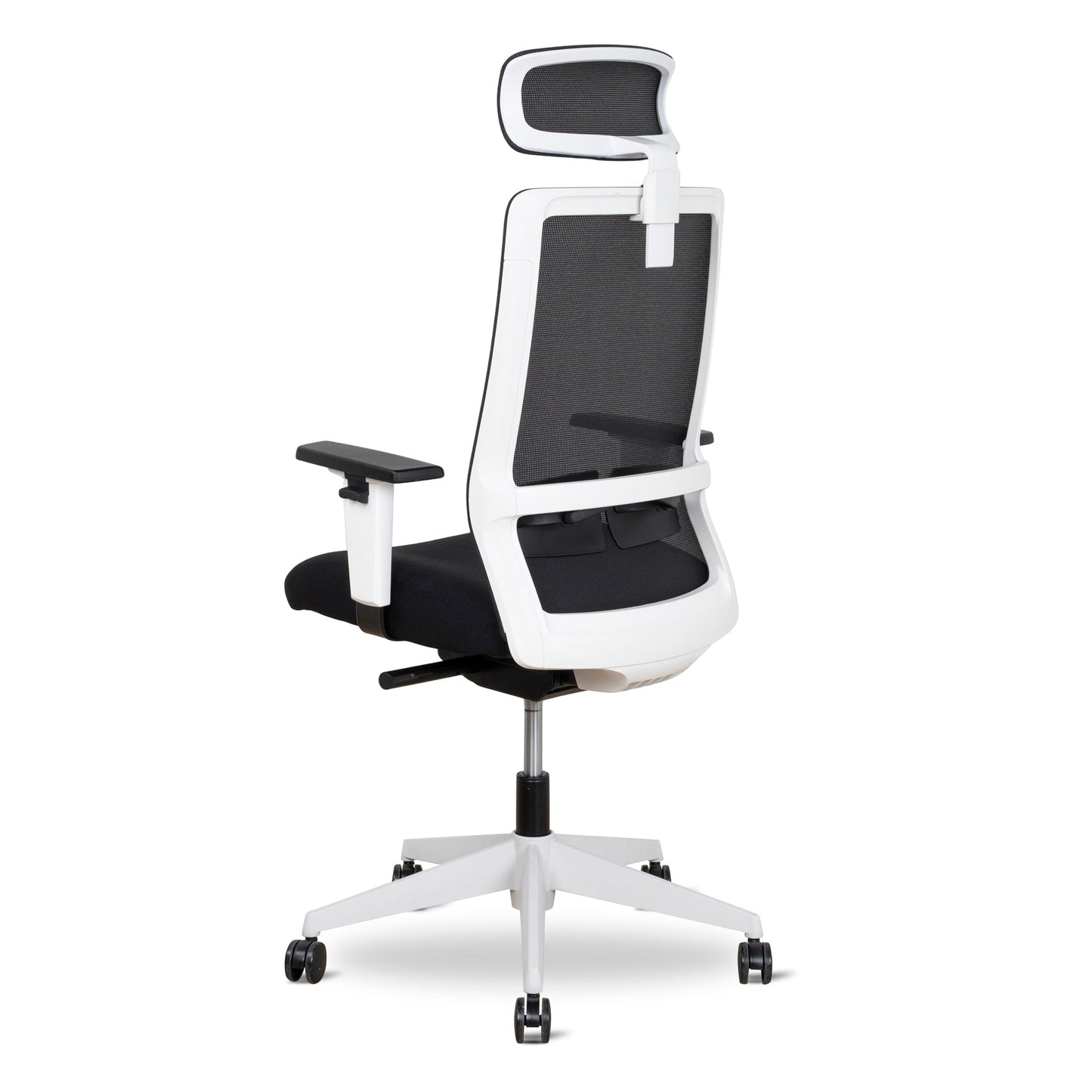 Bryce Mesh Ergonomic Office Chair with Headrest - Black