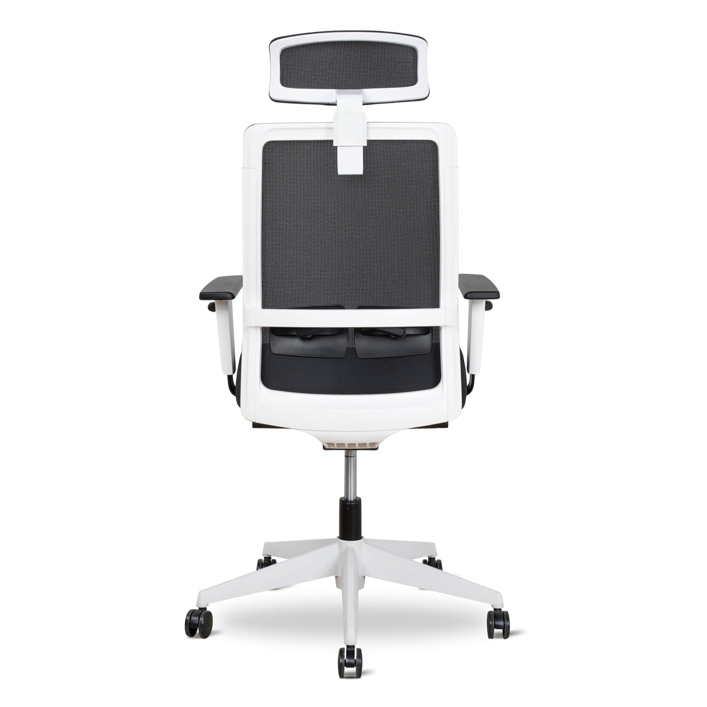 Bryce Mesh Ergonomic Office Chair with Headrest - Black