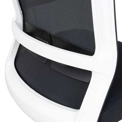 Bryce Mesh Ergonomic Office Chair with Headrest - Black