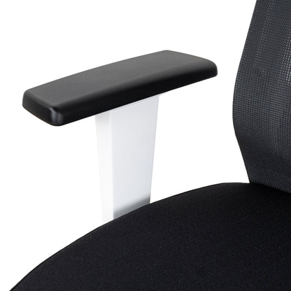 Bryce Mesh Ergonomic Office Chair with Headrest - Black