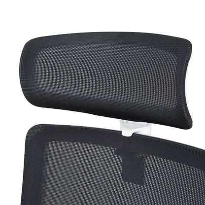 Bryce Mesh Ergonomic Office Chair with Headrest - Black