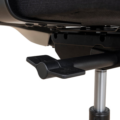 Bryce Mesh Ergonomic Office Chair with Headrest - Black