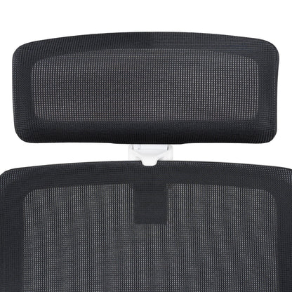 Bryce Mesh Ergonomic Office Chair with Headrest - Black