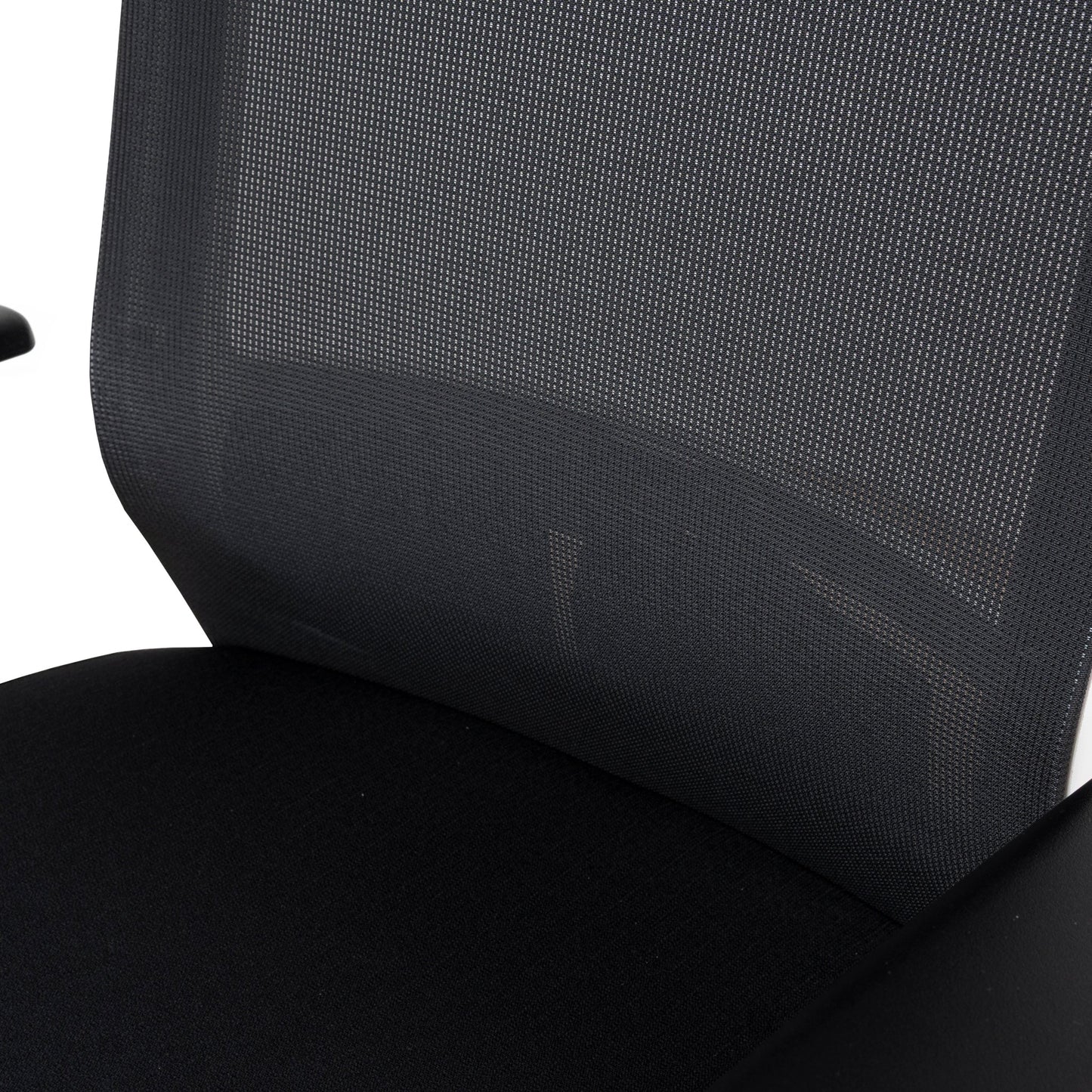 Bryce Mesh Ergonomic Office Chair with Headrest - Black