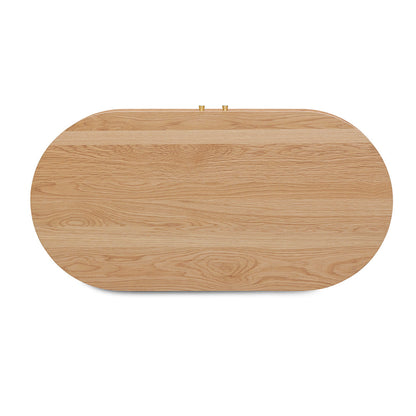 Dania 1.2m Home Office Desk - Natural