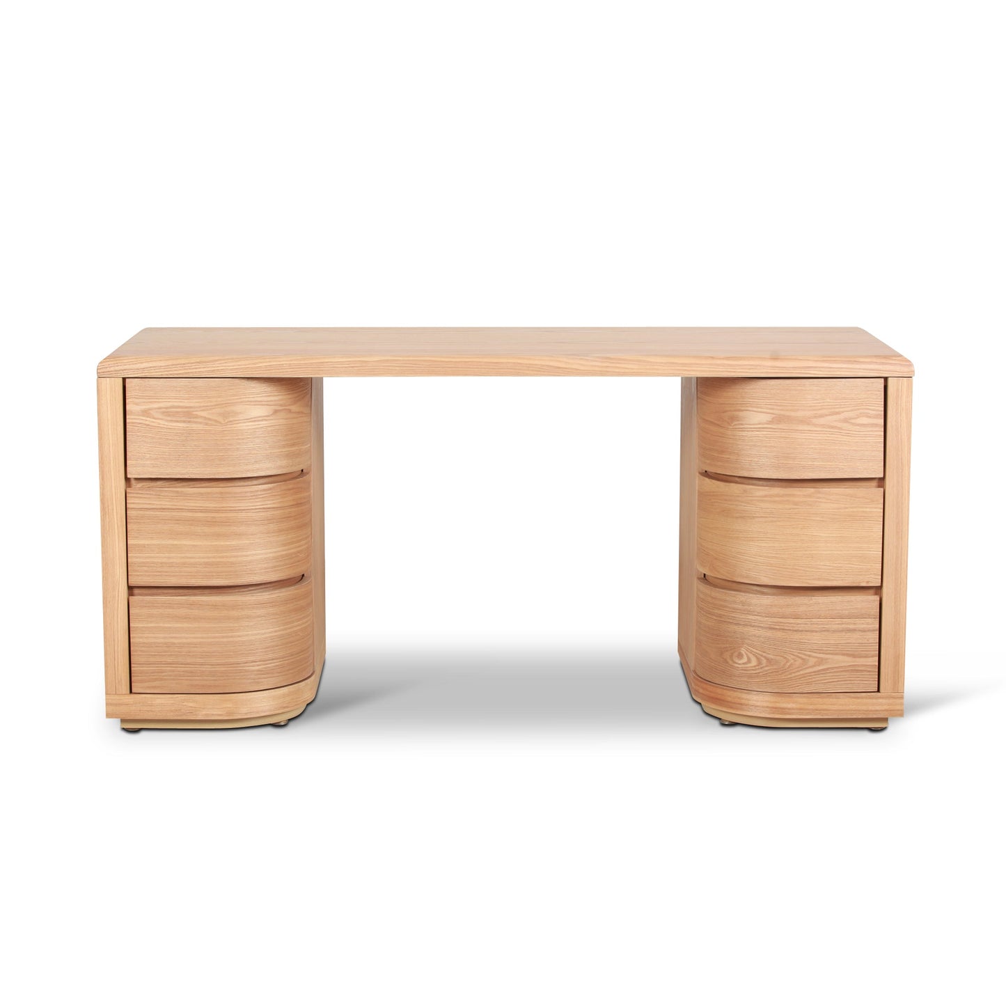 Aiza 1.6m Office Desk - Natural