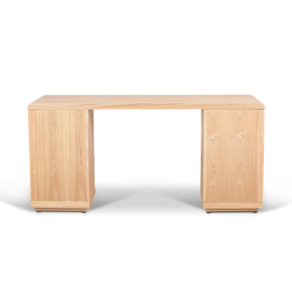 Aiza 1.6m Office Desk - Natural
