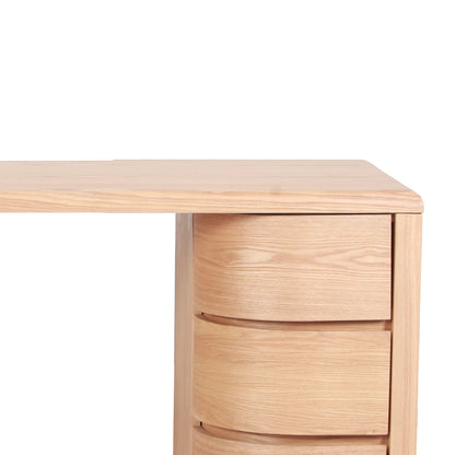 Aiza 1.6m Office Desk - Natural