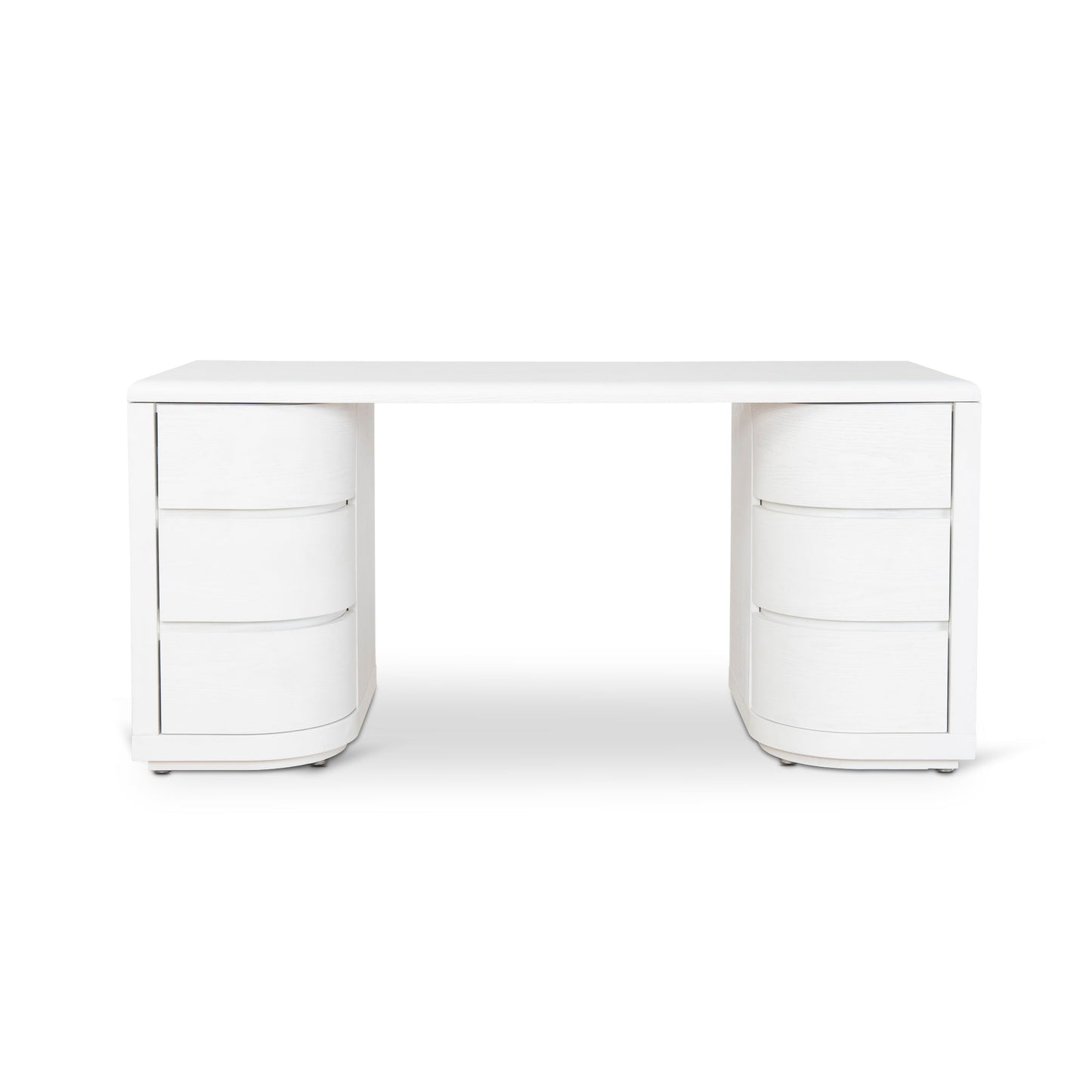 Aiza 1.6m Office Desk - White