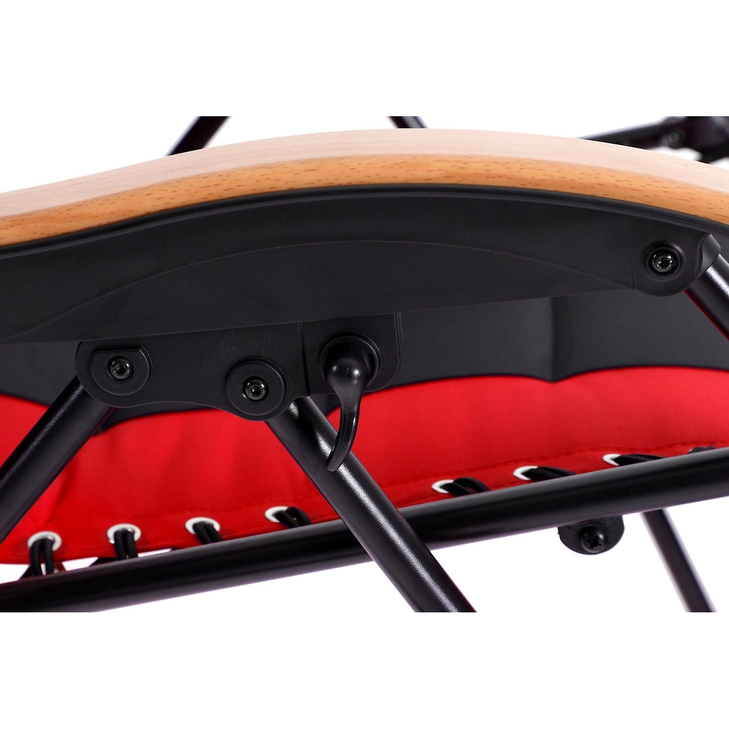 Oversize XL Padded Zero Gravity Lounge Chair Wider Armrest Adjustable Recliner with Cup Holder - N/A