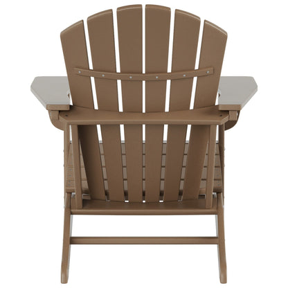 Polytrends Altura Outdoor Eco-Friendly All Weather Poly Patio Adirondack Chair (Set of 2)
