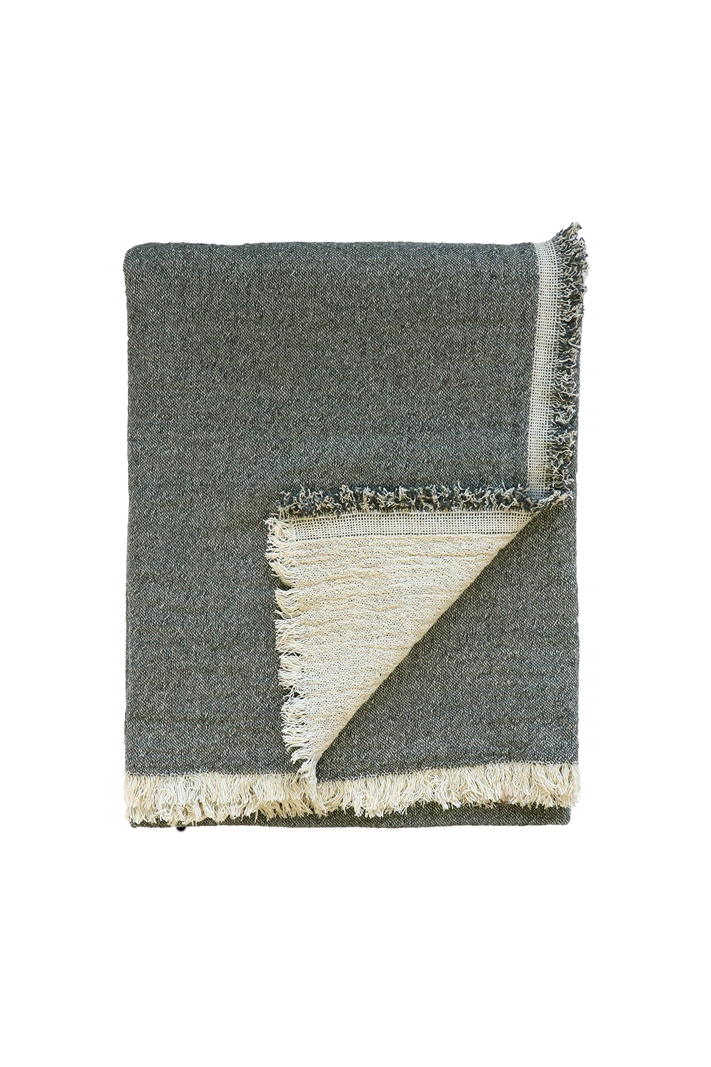 Baya Papyrus Throw - Olive