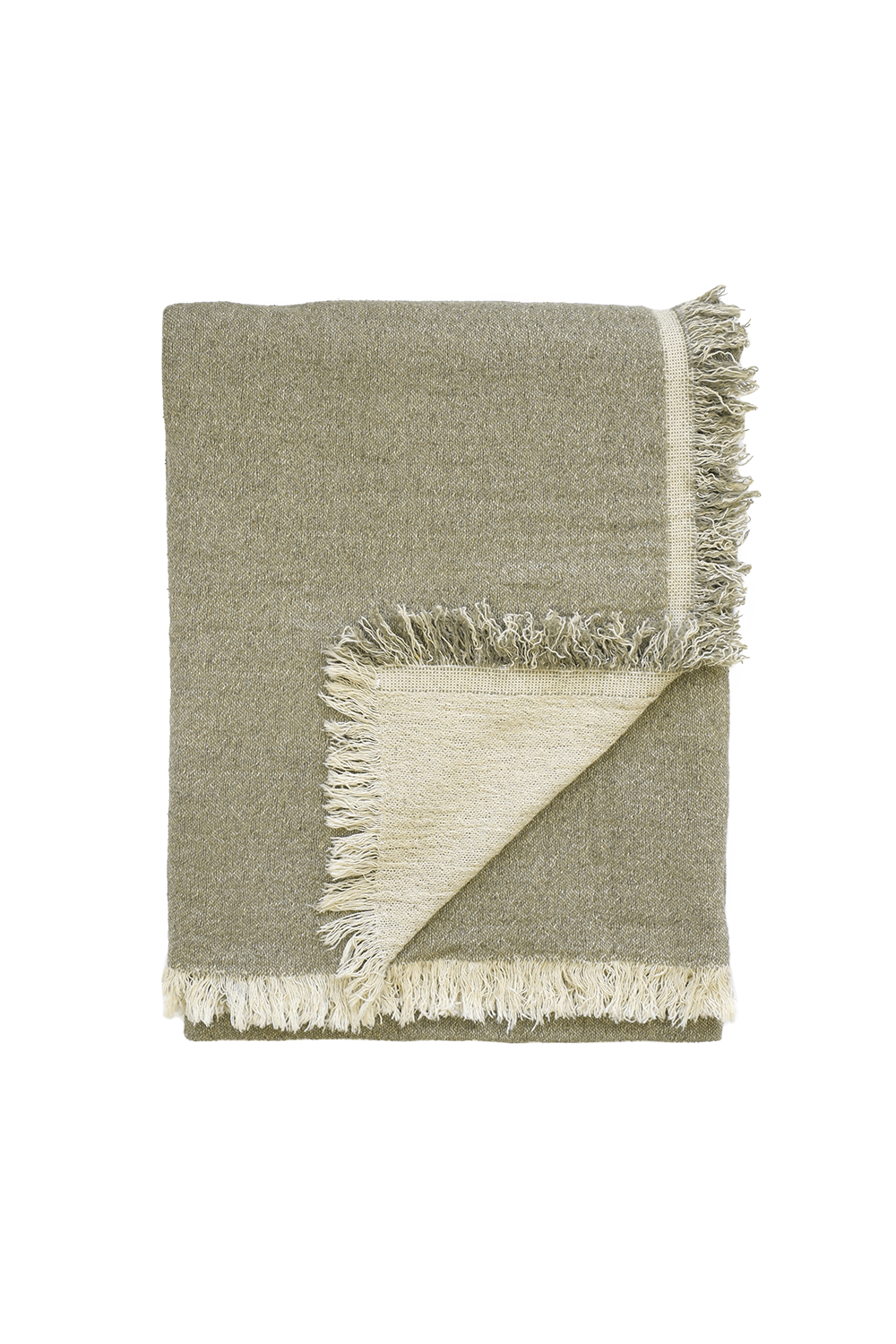 Baya Papyrus Throw - Sage