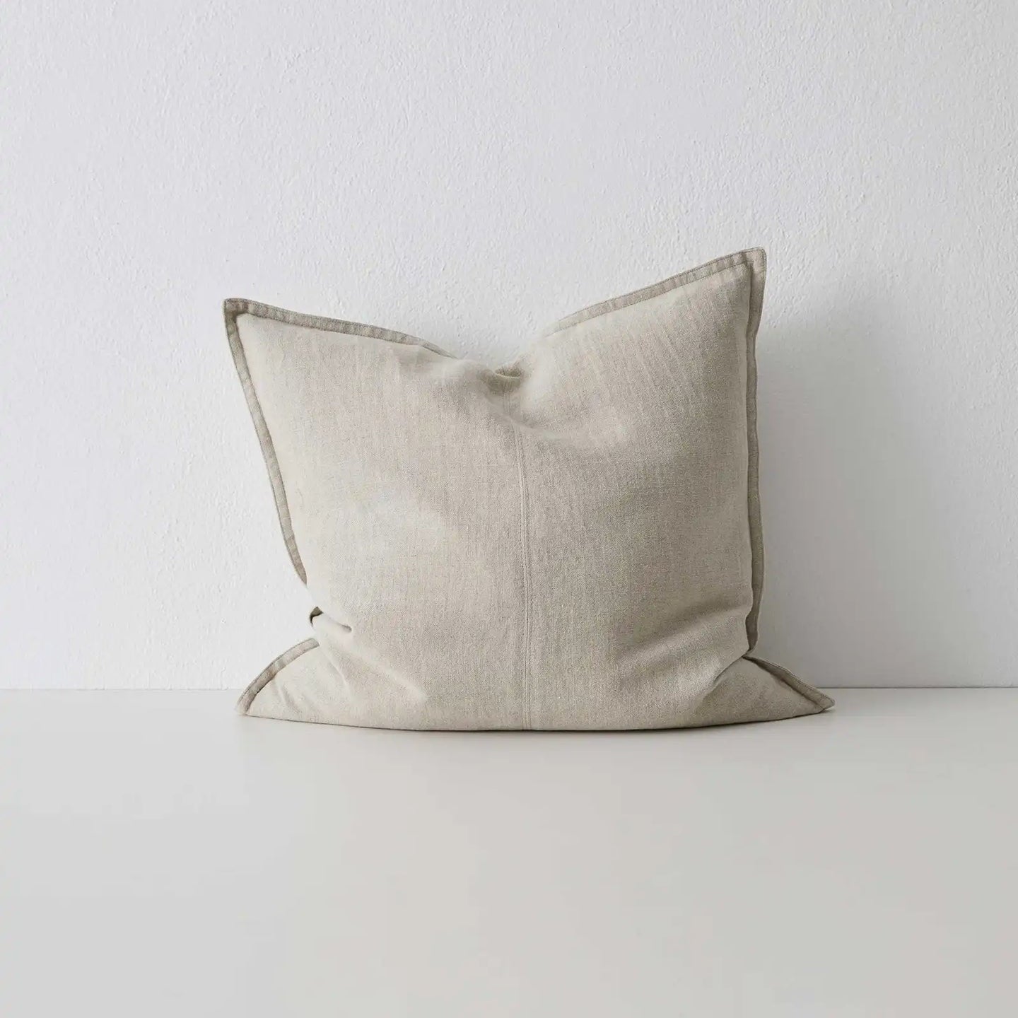 Como Linen Stonewashed Vintage Look Cushion